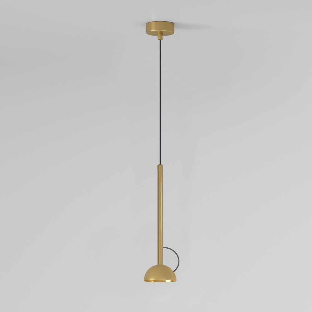Подвесной акцентный светильник 6*6*133 см, LED, 7W, 4000K, Elektrostandard Join 50313 LED, латунь