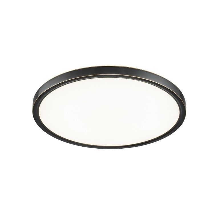 Светильник 40-2,5 см, 1*LED*36W, 3000K, Belfast Glenmore 8088-4H BL, Черный