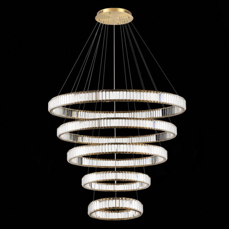 Люстра подвесная 120 см, 285W 4000K ST LUCE TIVOLI SL1622.313.05 Латунь