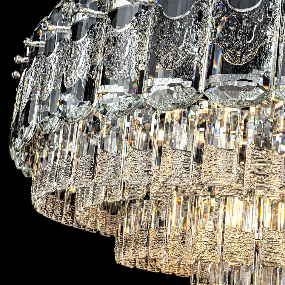 Люстра 80 см, 15*Е14*40W, Modelux  ML.7092.800 CR, Хром