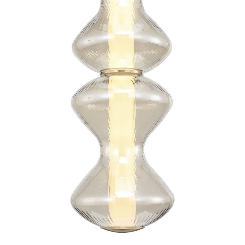 Подвесной светильник *14*-200 см, 1*LED, 18W, 3000K, ST-Luce Spine SL6136.213.01, золотой