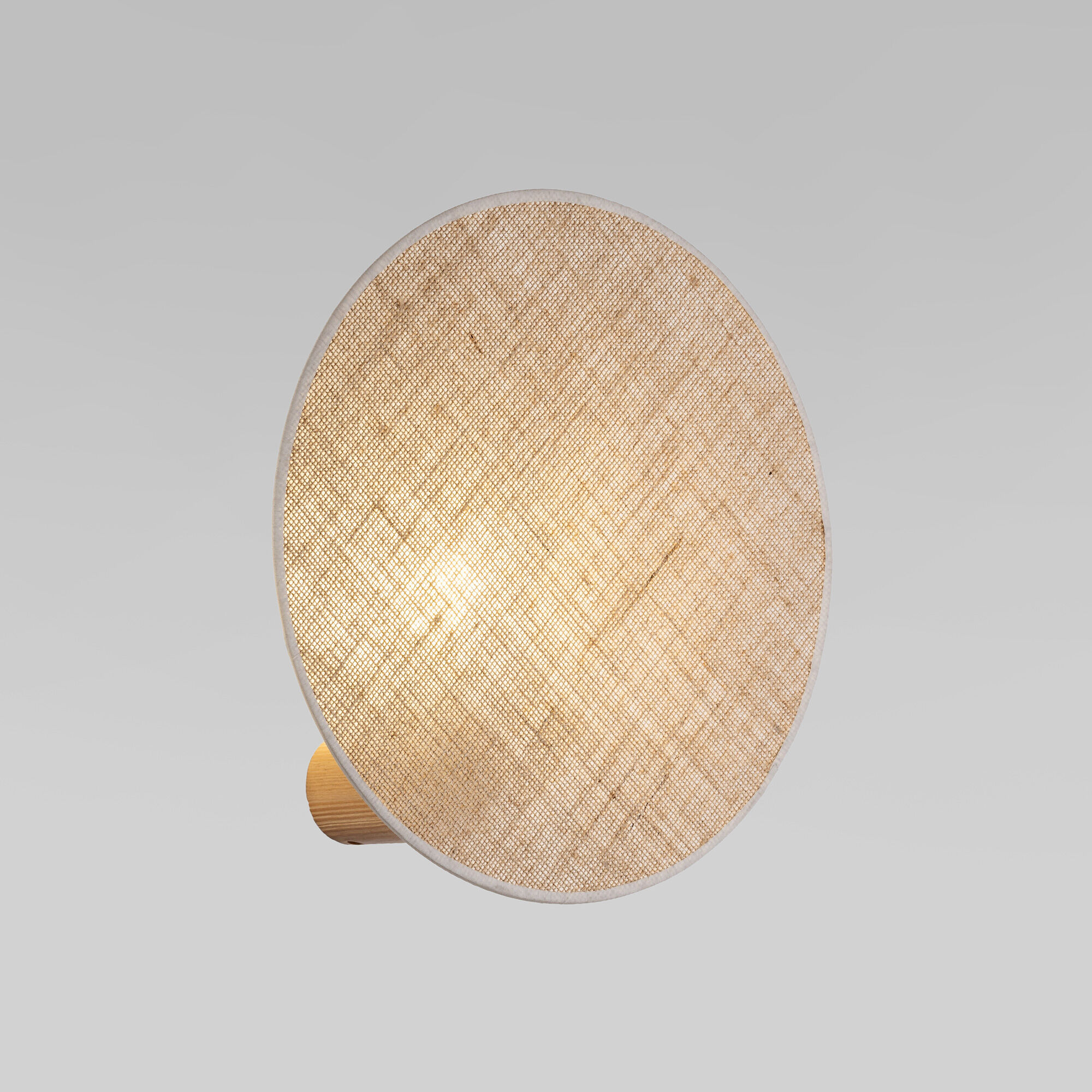 Бра с тканевым рассеивателем 18*36*36 см, 1*E27, W,  TK Lighting Pulse 4814, коричневый