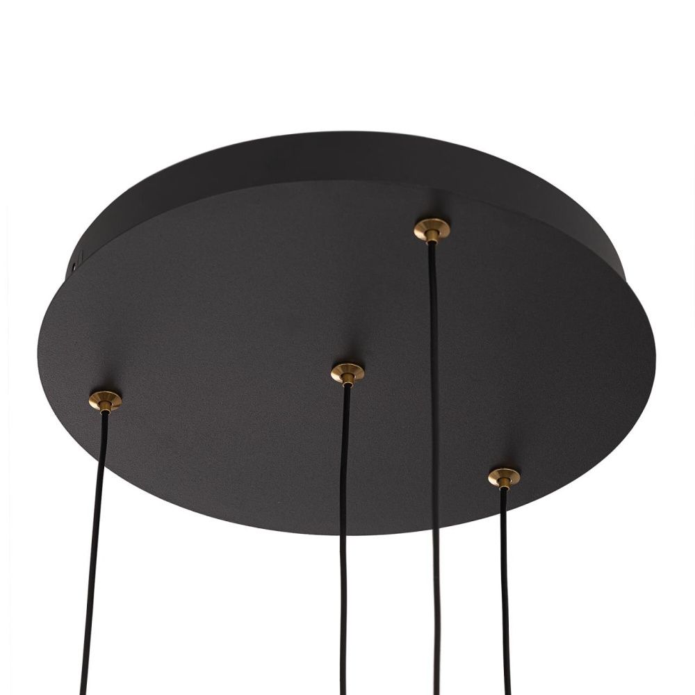 Подвесной светильник *30*30-160 см, 4*G9*15W, Citilux Lass CL249021, Золото\Черный
