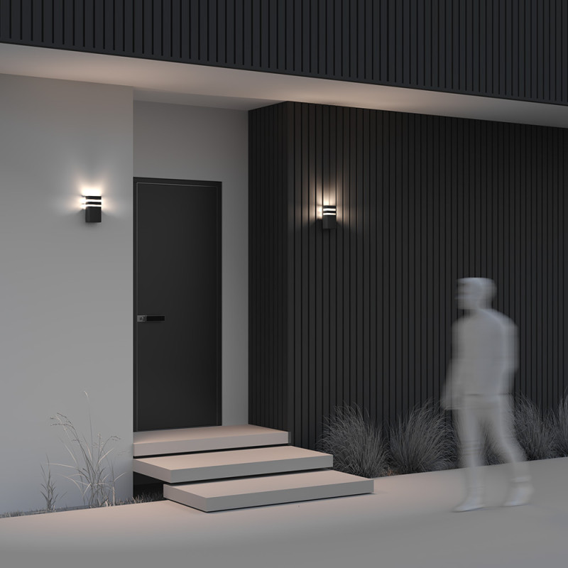  Уличный настенный фонарь Maytoni Unter den Linden O578WL-01B, черный