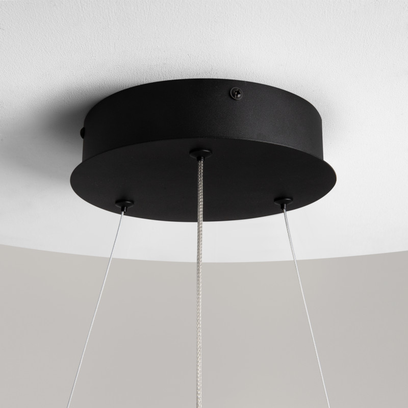 Подвесной светильник 60*60*325,7 см, LED, 31W, 4000К, Maytoni CURVE MOD242PL-L33BK черный