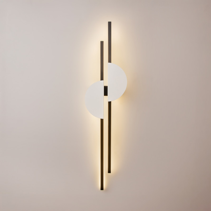Бра 6*7 см, LED 2 23W, 4000К, Черный Maytoni Skyline MOD179WL-L22W4K1