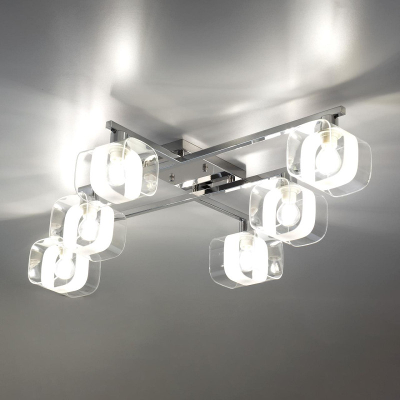 Люстра Citilux Вирта CL139161 хром
