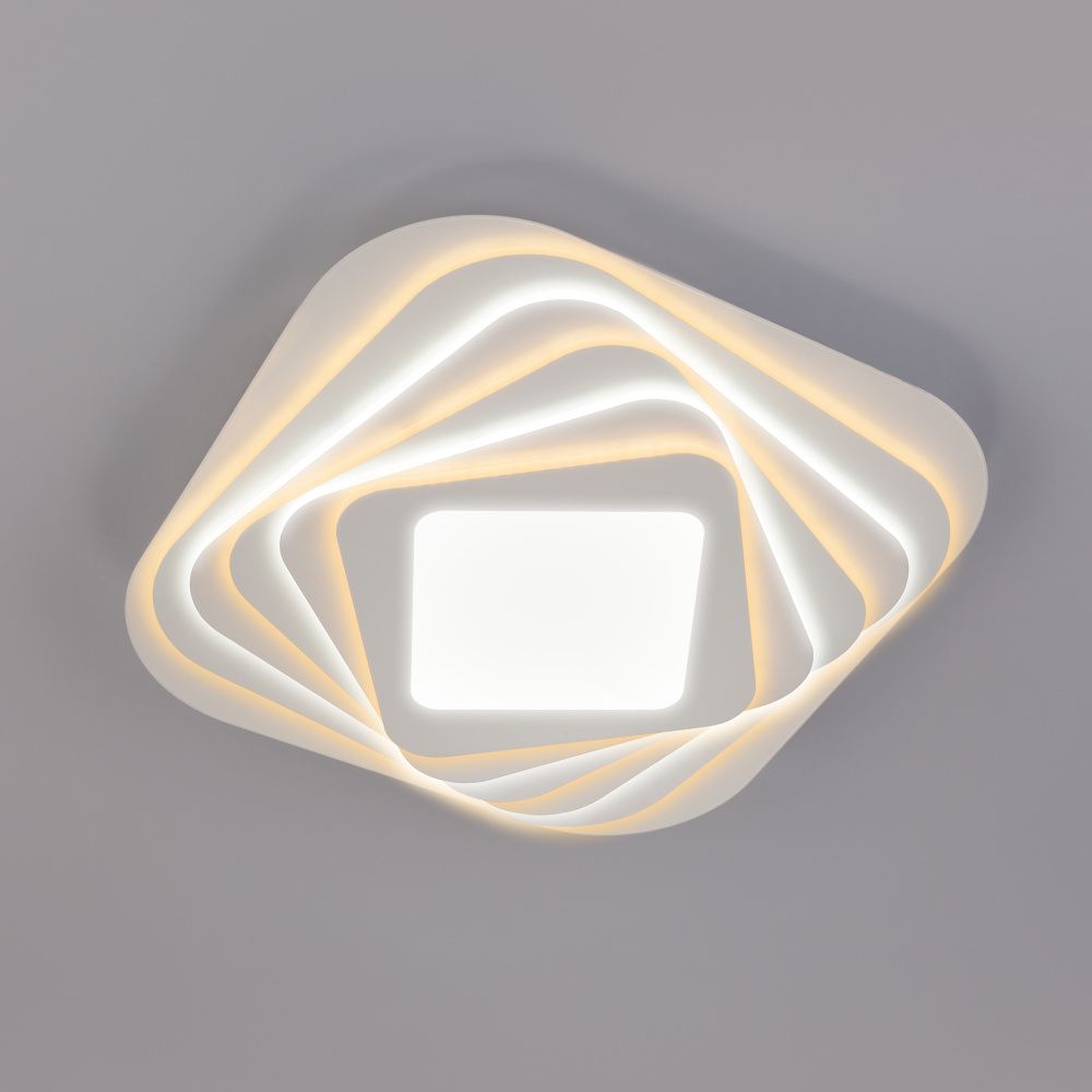 Светодиодный потолочный светильник Eurosvet 90154/6, 200W LED, 3300-6500K, белый