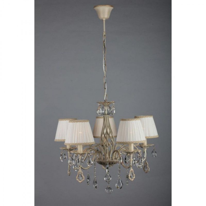 Подвесная люстра 65*65*70-105 см, 5*E14, 40W, Omnilux Omnilux 608 OML-60803-05, золотой
