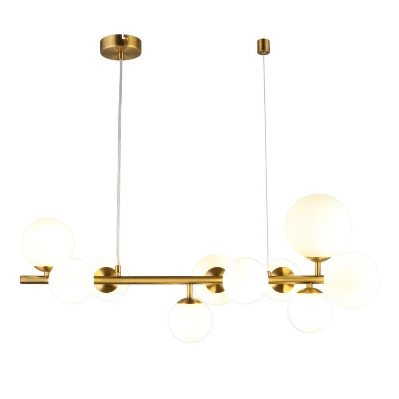 Подвесная люстра 80*30*60-120 см Aployt Letizia APL.314.03.10,