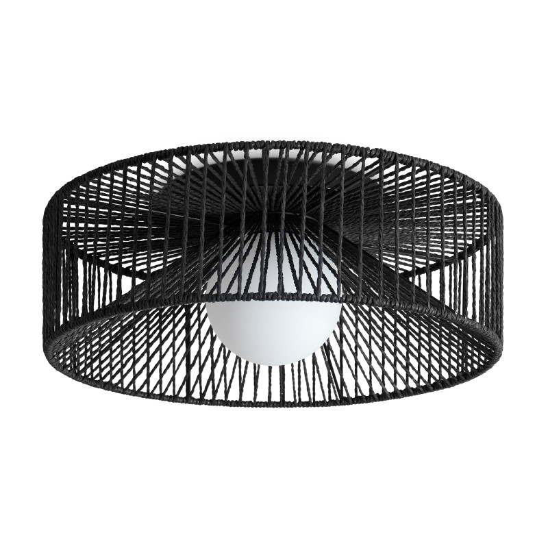 Накладной светильник 50*18,5 см, 1*E14, 40W, Freya COTTAGE FR5405CL-01B черный