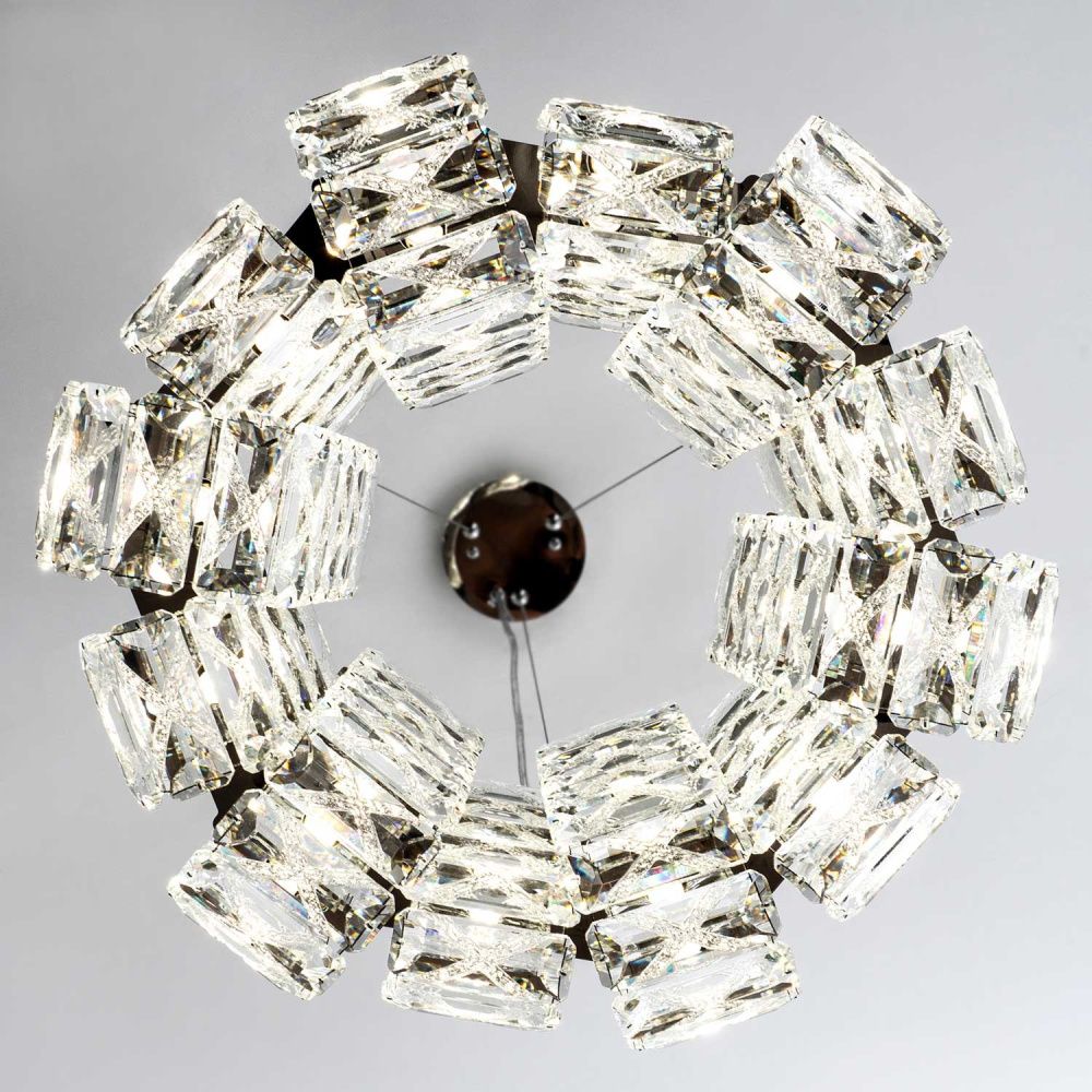 Подвесная люстра 50*45*30/120 см, 12*G9 MODELUX ML.755.12 CR