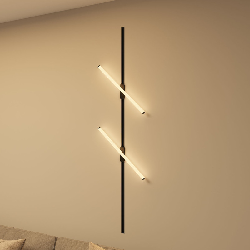 Светильник на шине 60*3,5*8 см, LED * 15W, 3000K, Denkirs Strom DK6638-BK, черный