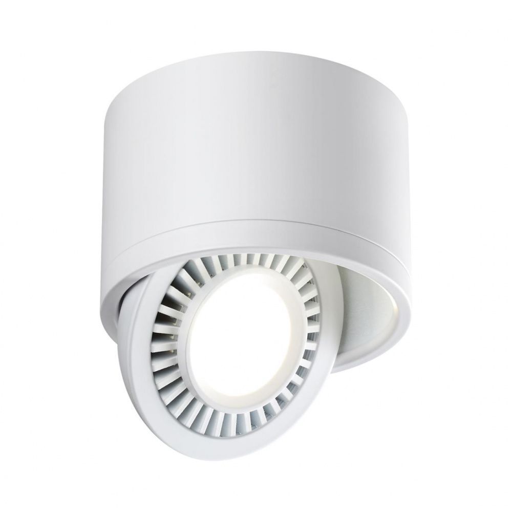 Светильник 9 см, 9W, 4000K, Novotech Gesso 358811, белый