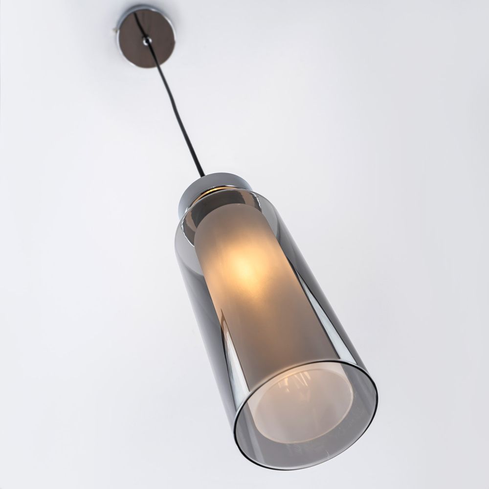 Подвесной светильник 10*27/120 см, 1*Е14 MODEMODERN MD.1186.1 хром, черный