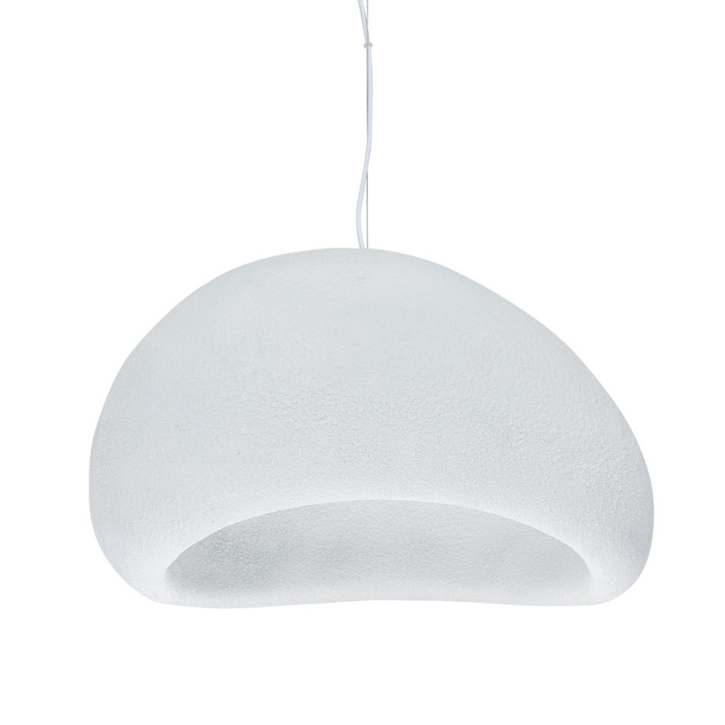 Светильник подвесной 60*38 см, 1 E27*40W,  К, Divinare Scandy 2245/03 SP-1, Белый