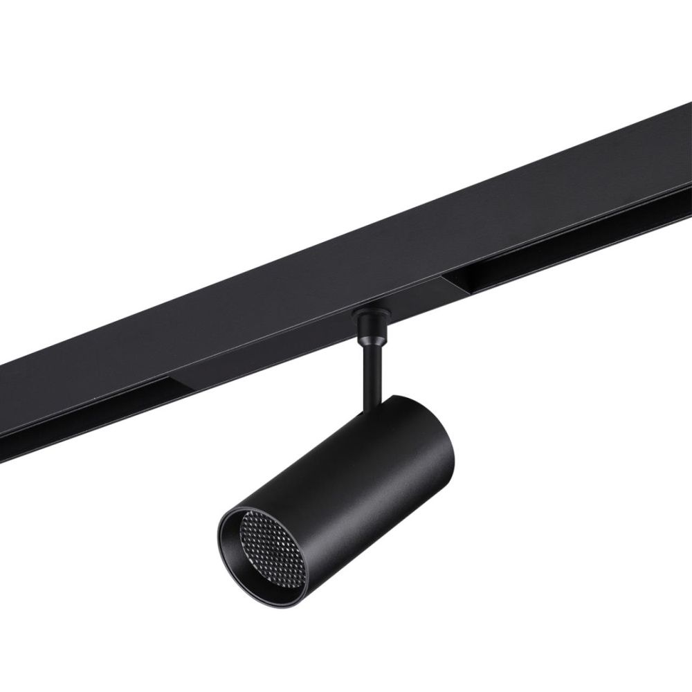 Cветильник  18*5,5*16 см, 1*LED*18W, 3000-6000K, Novotech VECTOR PORT 359959, черный,  диммир. пульт ДУ/Tuya Smart Life