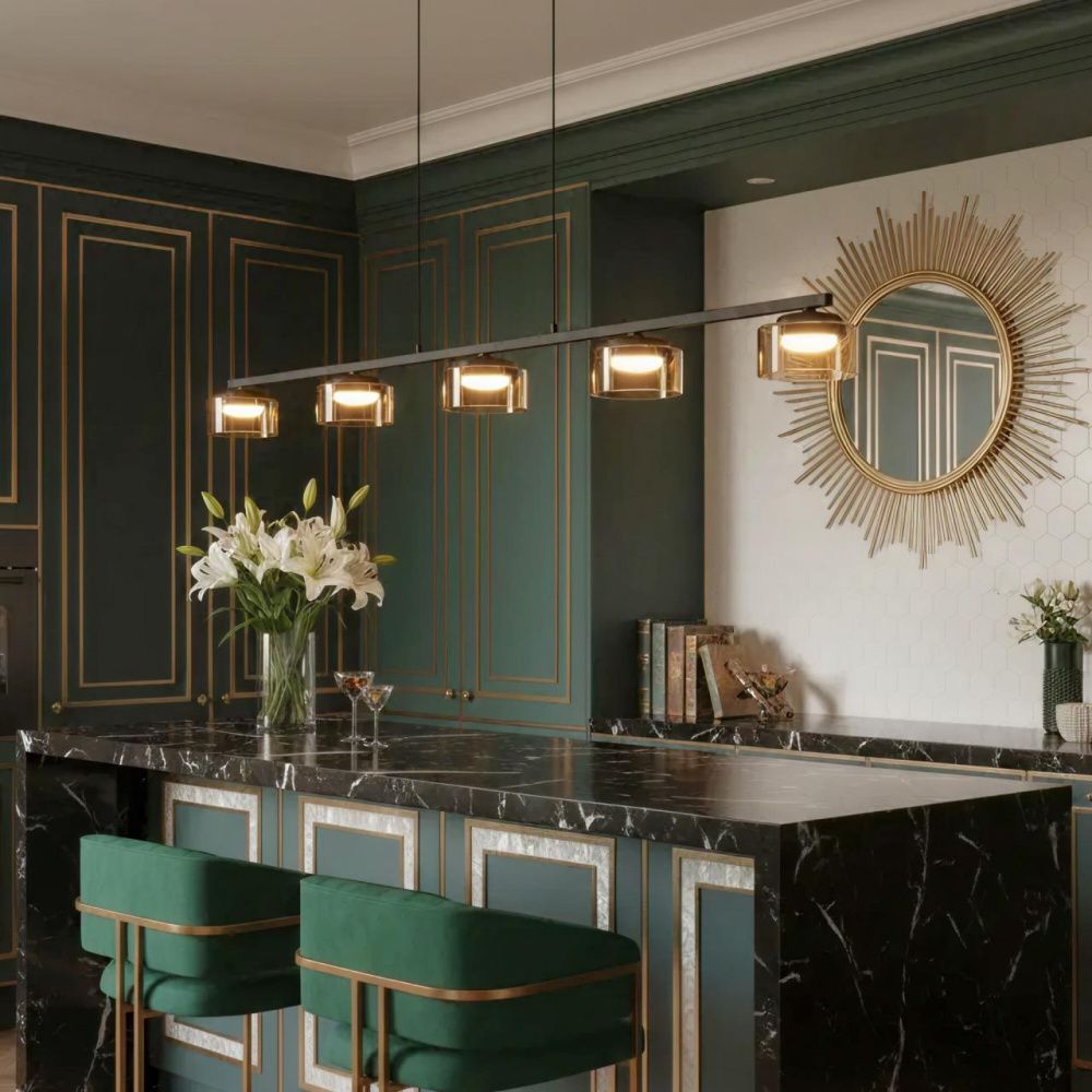 Светильник 140 см, Citilux ESPACE CL243251, черный