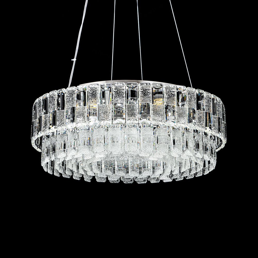 Люстра 50 см, 7*Е14*40W, Modelux  ML.7039.500 CR, Хром