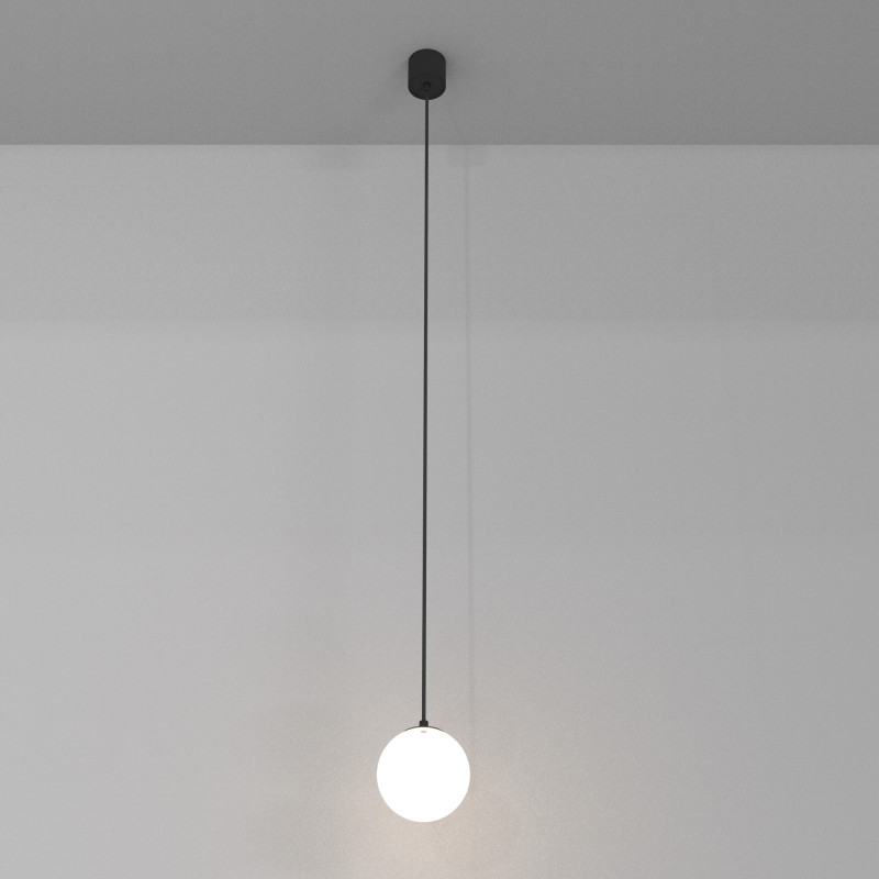 Светильник 10 см, 5W, 4000K, Maytoni Luna P039PL-5W4K-10-B, черный