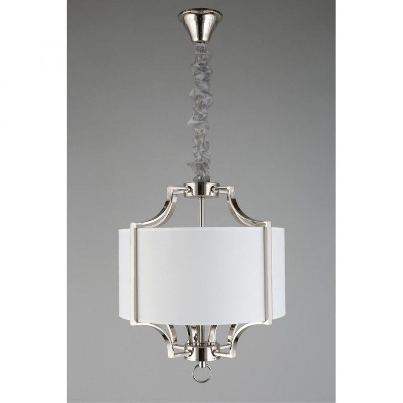 Подвесная люстра 43*70-150 см, 5*E14, 40W, Aployt Romilda APL.732.16.05, хром