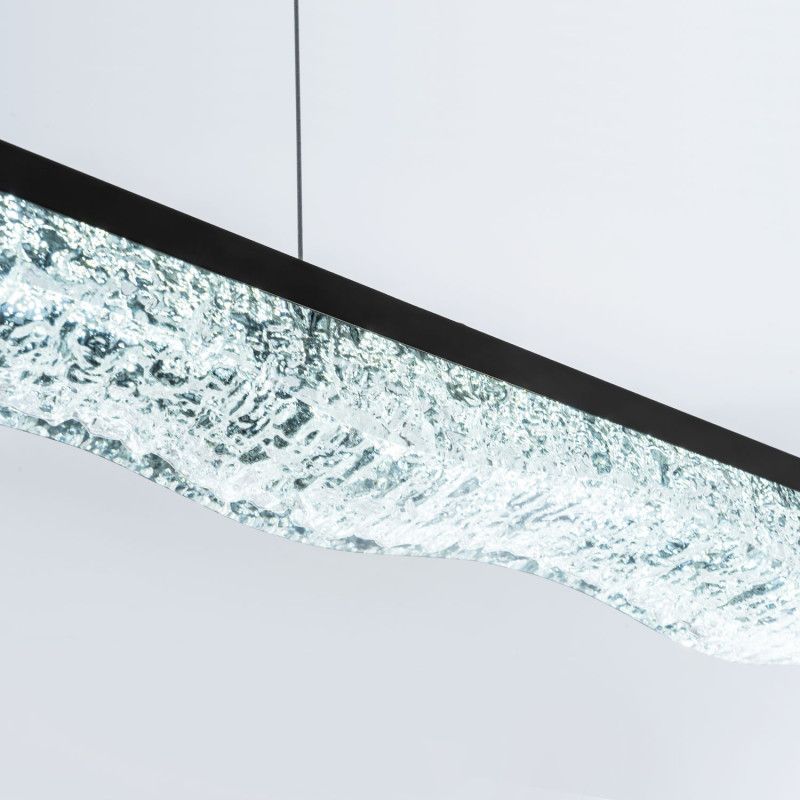 Подвесной светильник 98,5*12/110 см, LED 100W 2700-6500К  MODESTYLE MS.9010.1000 BK черный