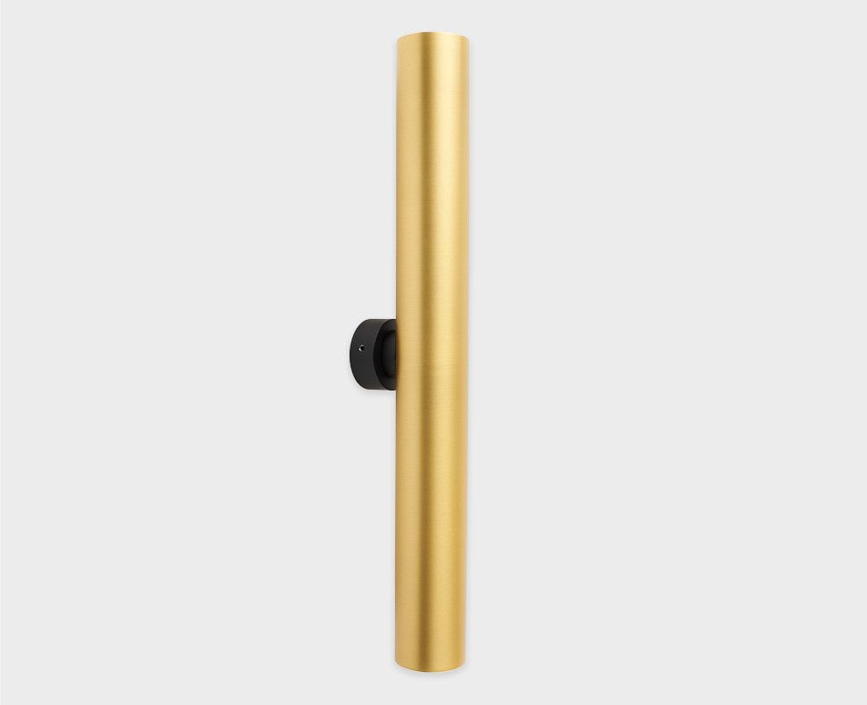 Настенный светильник 38 см, 20W, 3000K, Italline IT02-026 gold 3000K, золото-черный
