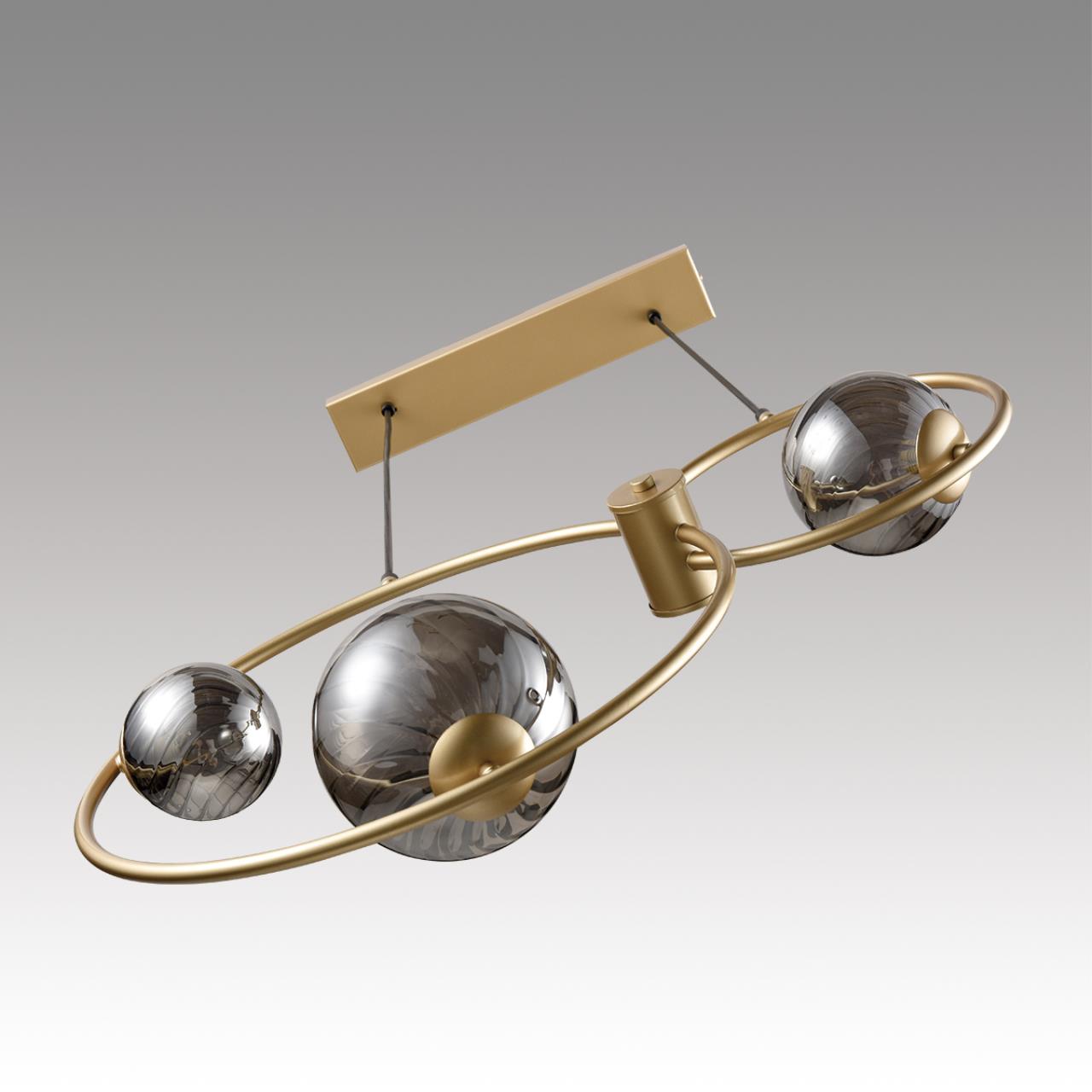 Светильник подвесной 15*63,5*150 см, 3*G9 Lumion Ornato 8036/3 шампань