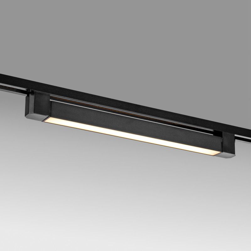 Светильник на шине 49*3,5*-4,5 см, *LED*30W, 3000K, Lightstar Lilla 202337, черный