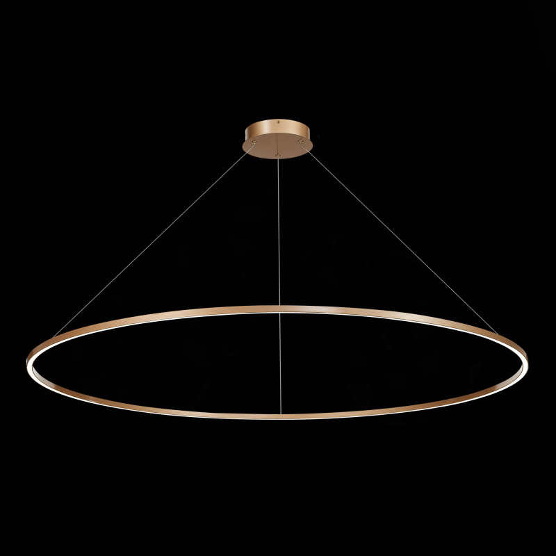 Cветильник подвесной SMART 120 см, 72W 2800-6500K ST LUCE Подвесные светильники ST605.203.72 Золотистый