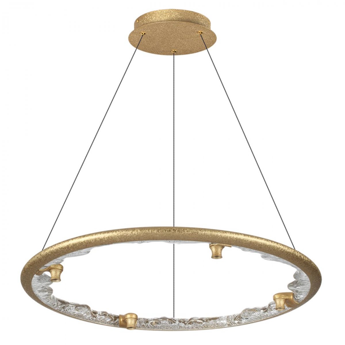 Светильник 80 см, 73W, 3000/4000/5700K, ODEON LIGHT CAYON 7002/55L, золото
