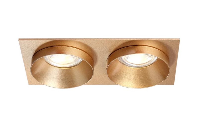Встраиваемый светильник 7 см Crystal Lux CLT 044C GO Золото