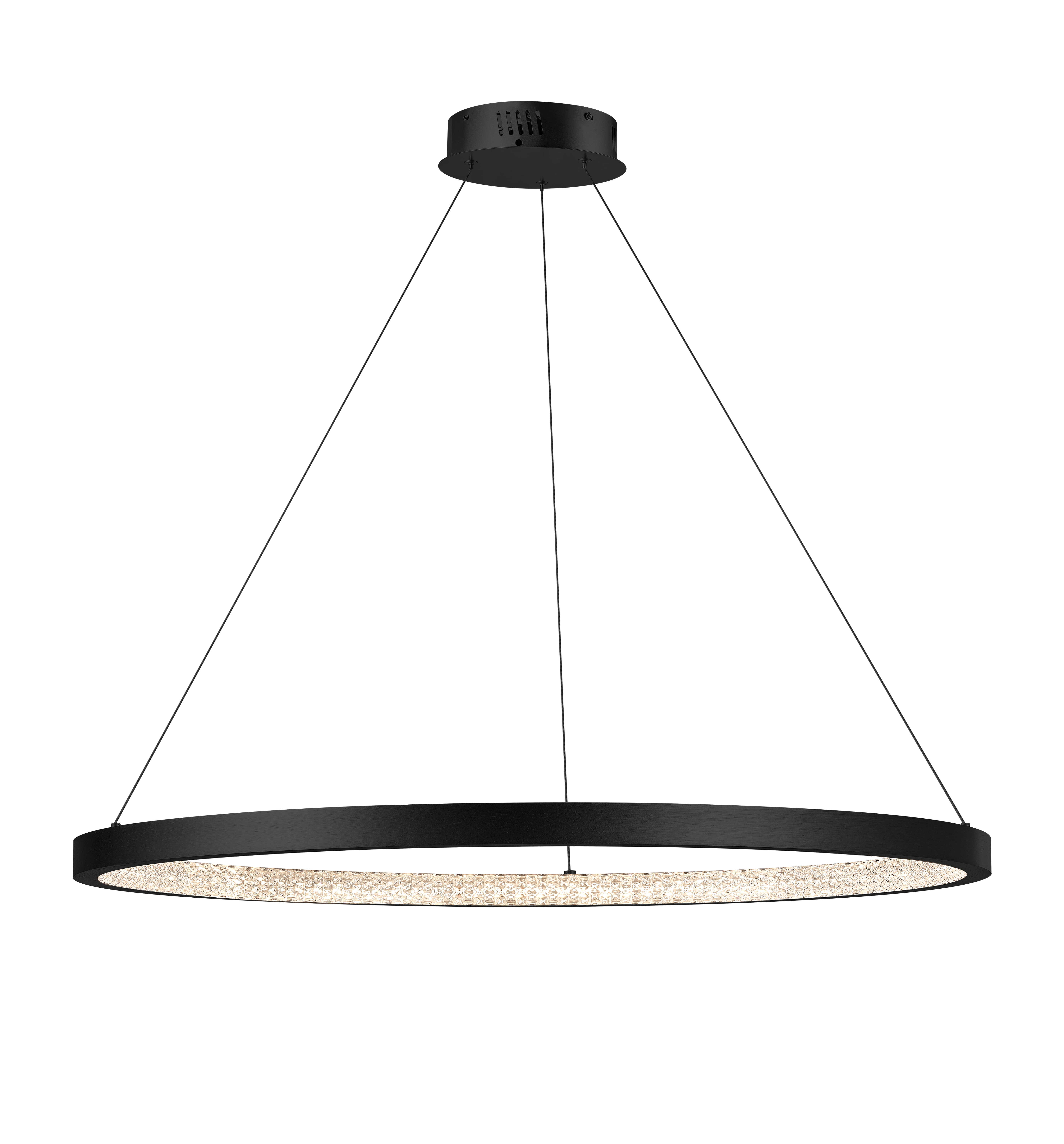 Светильник  1000*40-1500, LED, LED-50W  4000K NewRgy LED 2104-DW/1000 BLACK, Черный