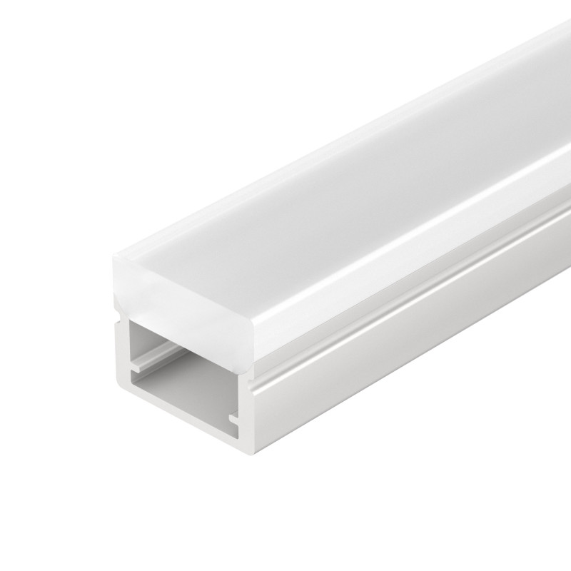 Профиль Arlight 023290 200*2,2*1,8 см. Цена указана за 2 метра. Продается кратно 2 метрам.  экран в комплекте