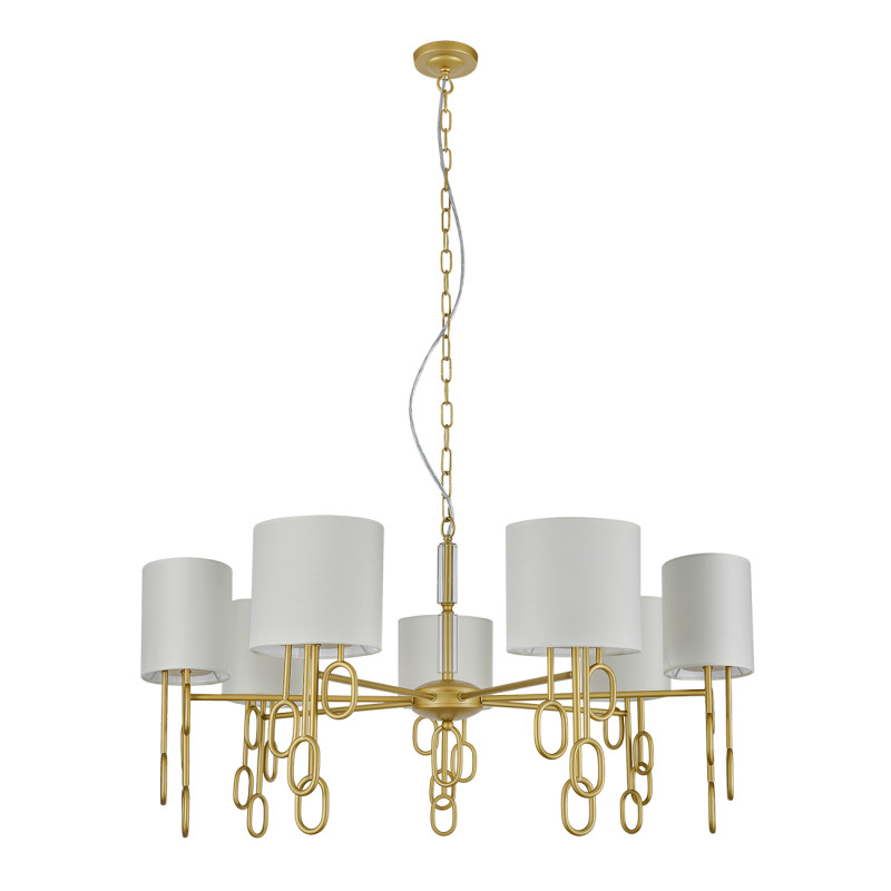 Подвесная люстра 85*85*125 см, 7*E14, 280W, Indigo AMALI V000480 золотой, 13026/7P Gold