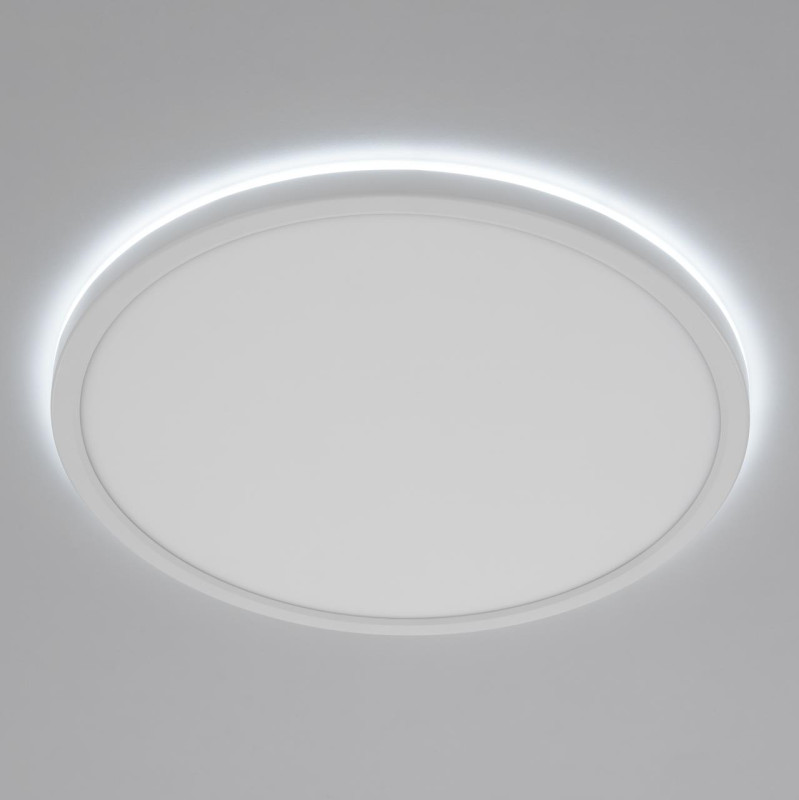 Светильник с пультом 40*2,5 см, LED+RGB 40W, 3000-5000K CL738320EL Бейсик Лайн Белый  