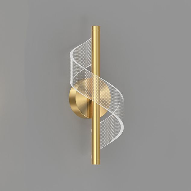 Бра ORNELLA WALL Brass 23*21*21 см, 1*LED*4W, 3000, 4000, 5000K, ImperiumLoft ornella-wall01, Латунь