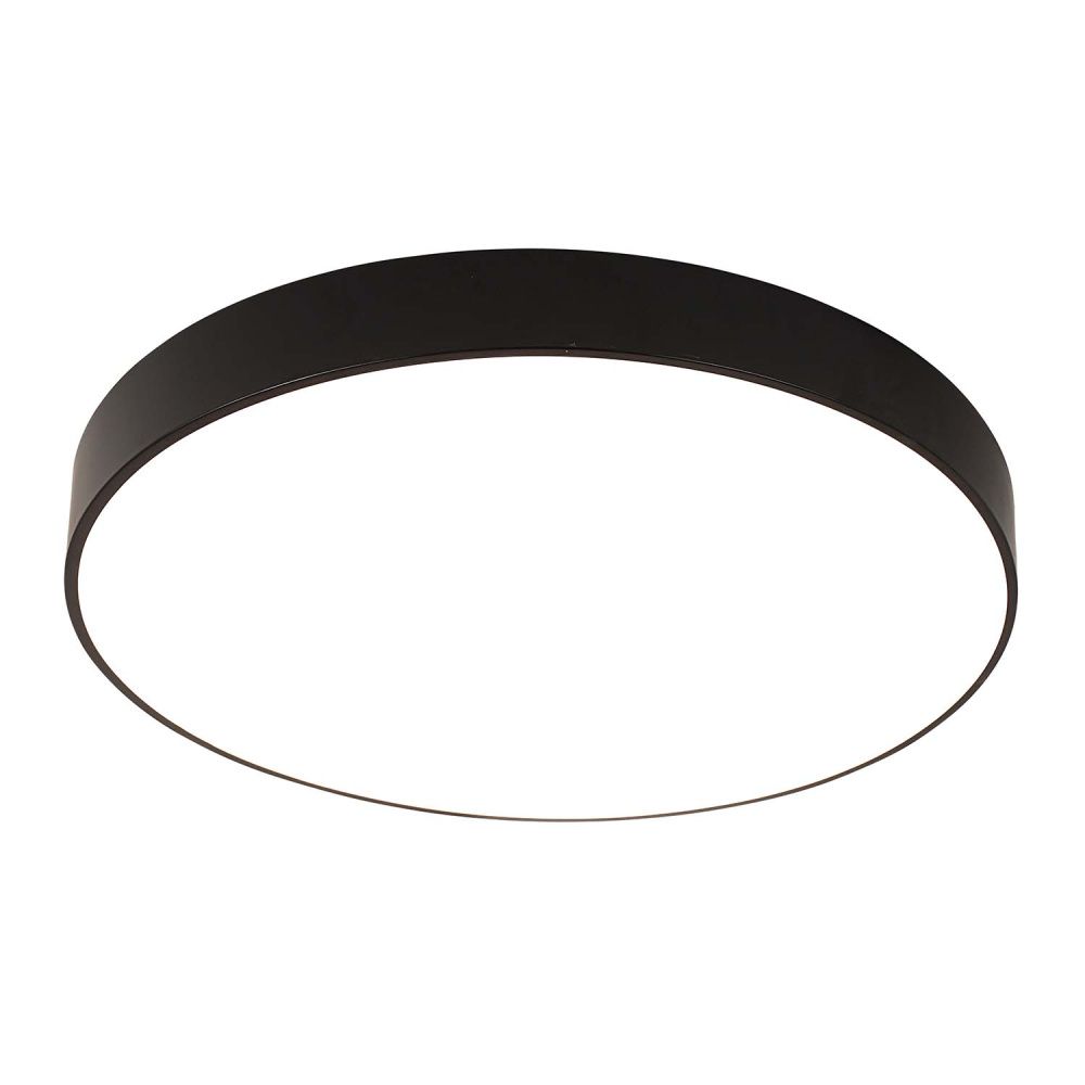 Потолочный светильник 80*8 см, 8*LED, 115W, 7000K, F-Promo Arena 4684-8C, черный