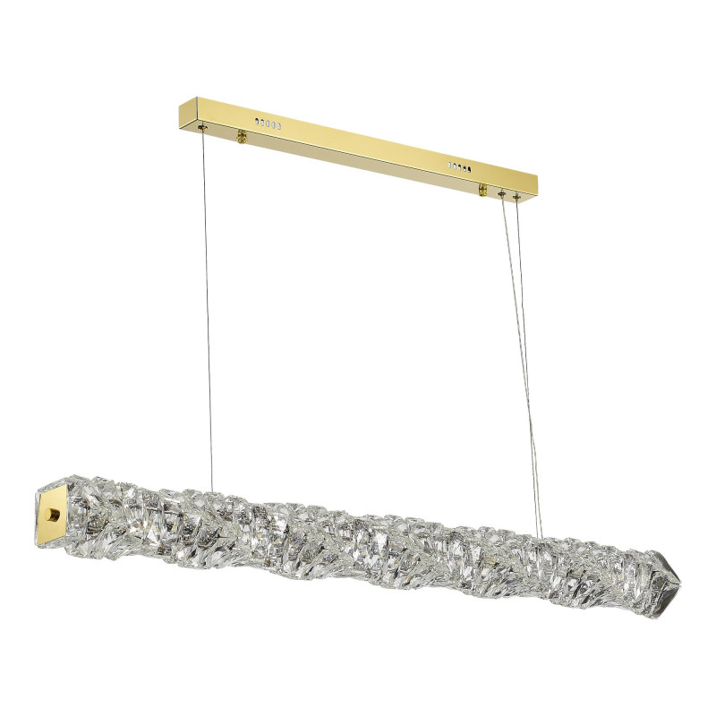 Светильник подвесной * см, LED*1*30W, 3000K, St Luce Espira SL6010.203.30, Золотистый