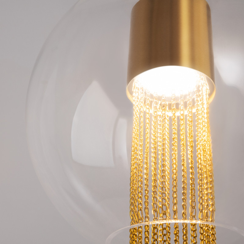 Светильник 25 см, Maytoni Flusso P095PL-01BZ1, бронза