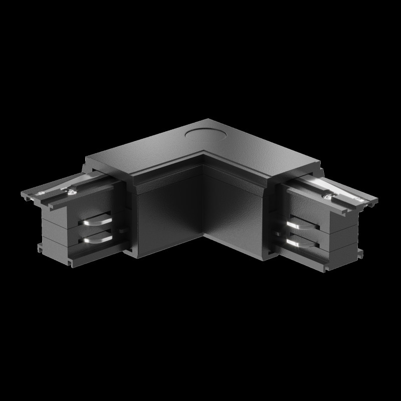 Коннектор для шинопровода Maytoni 3 phase track system TRA005CL-31B-L, черный