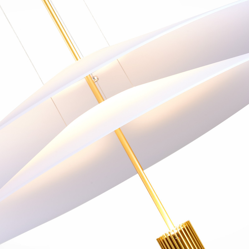 Люстра подвесная 50 см, 10W 3000K ST LUCE ISOLA SL6101.203.01 Золотистый