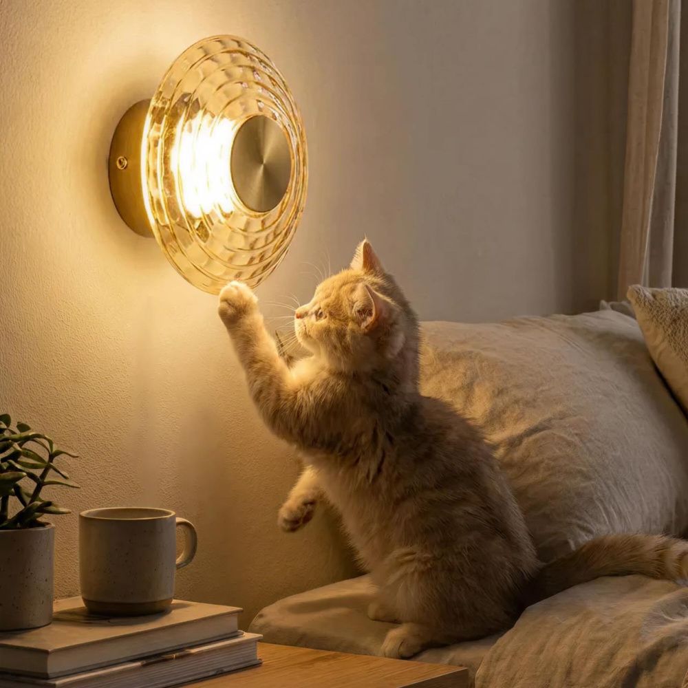 Светильник 15 см, 6W, 3000K, Citilux JANTAR CL240313, латунь