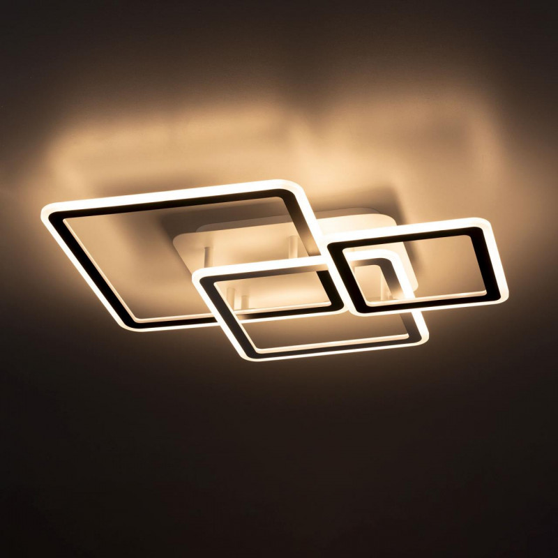 Люстра RGB 65*51*11 см, LED*70 W, 3000-5500 К, Белый Citilux Тринити CL238231E