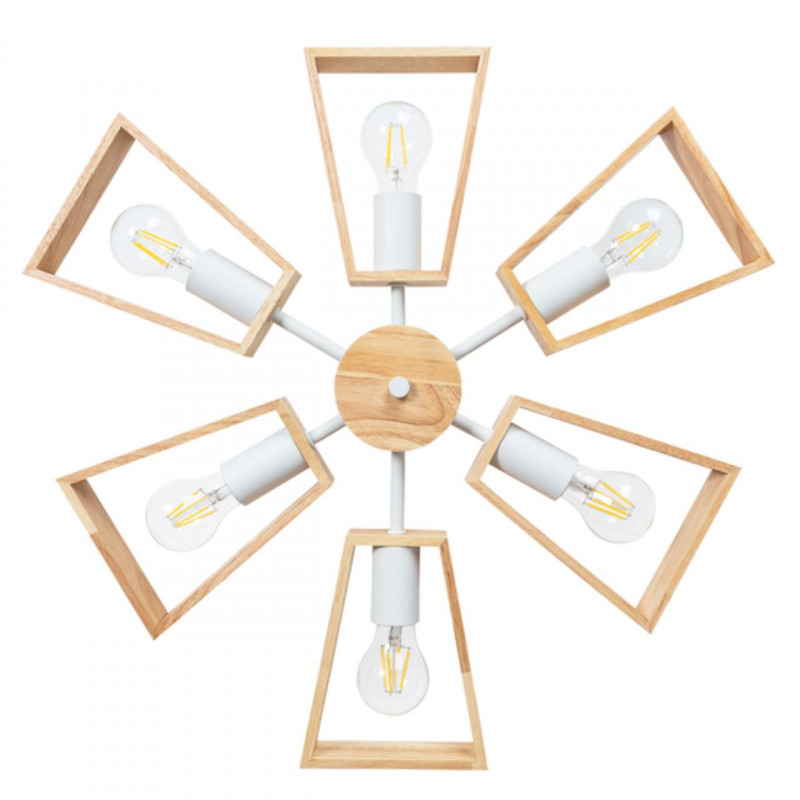 Люстра 61 см Arte Lamp BRUSSELS A8030PL-6WH белый