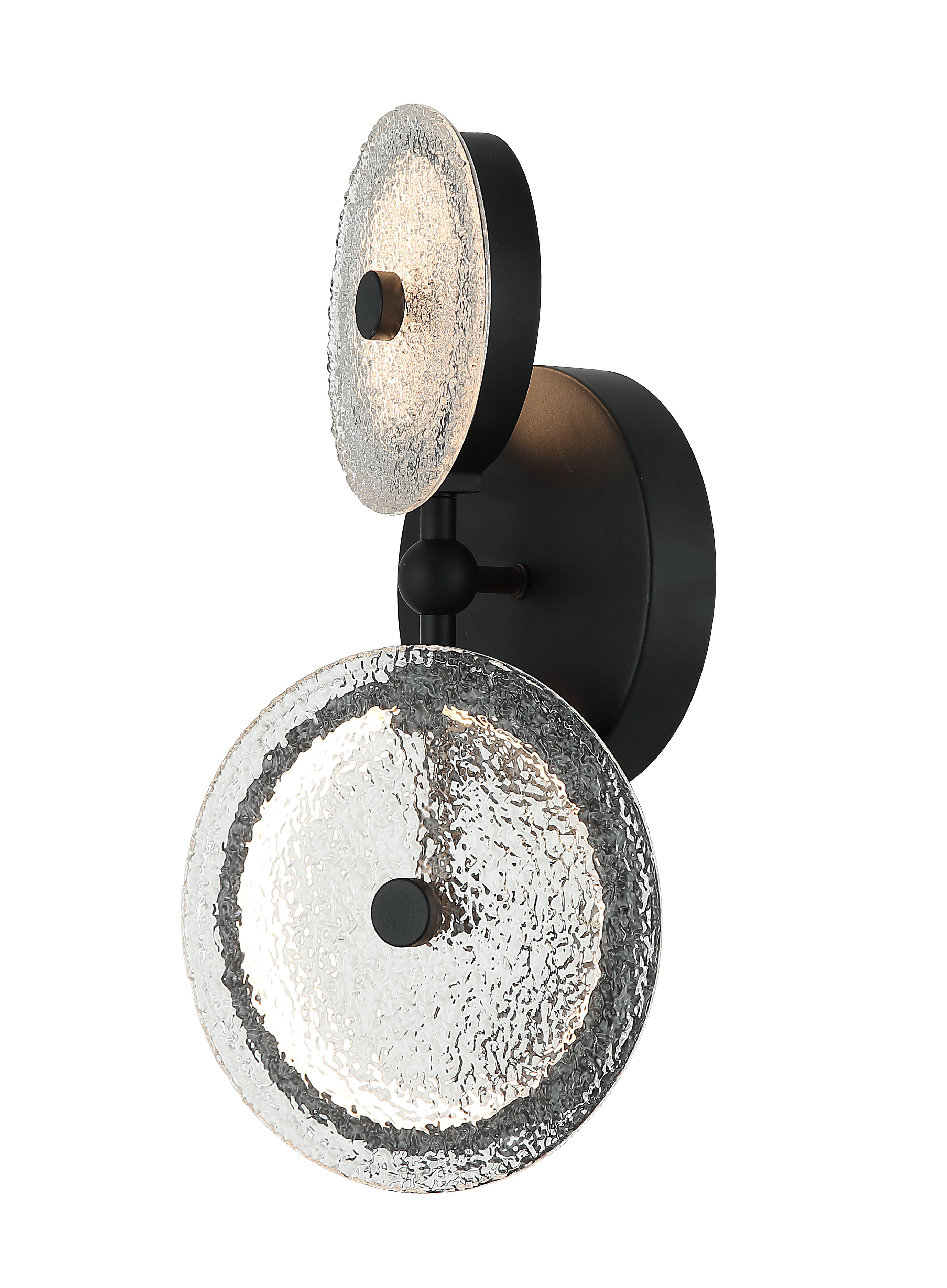 Бра 200-150*100*400, LED, 17W 4000K NewRgy LOFT 4580AMB-SB BLACK METAL, BLACK METAL