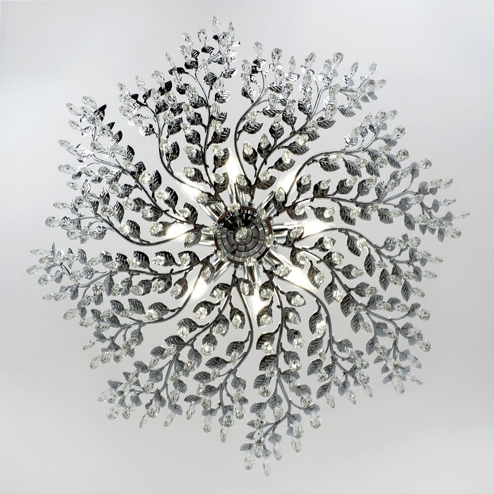 Подвесная люстра MODELUX ML.6747.8 CR хром