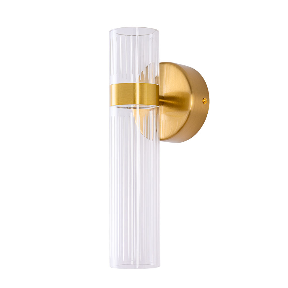 Бра 28*12*6 см, 1*LED, 5W, 4000K Arte Lamp Misty A2950AP-5PB, Латунь