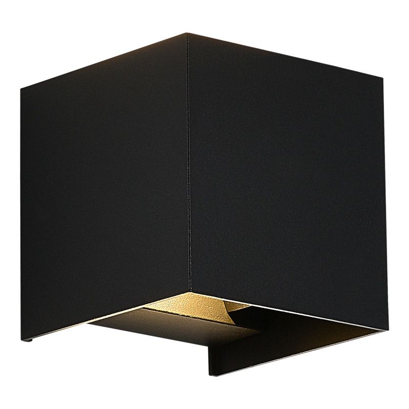 Светильник настенный 10*10*10 см, *LED*10W, 3000K, ST-Luce BRIK SL9513.401.01, черный