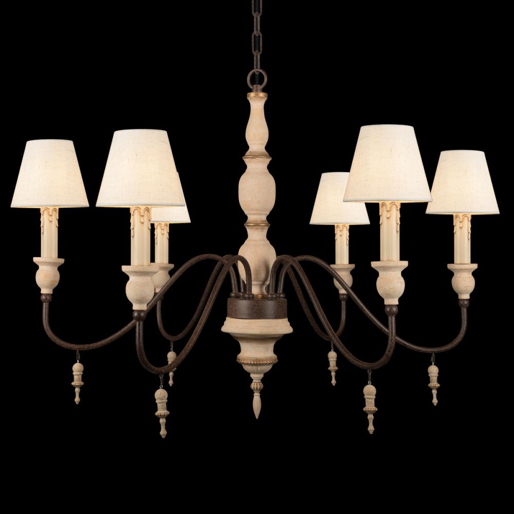 Подвесная люстра 81 см, Loft IT Country 10419, коричневый